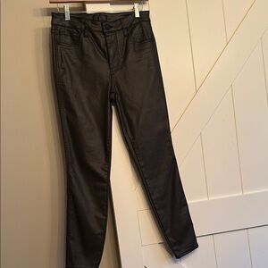 Brown kut from the cloth coated Faux Leather Pants